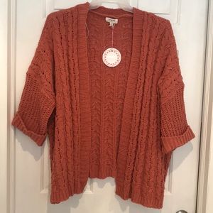 NWT open cardigan!